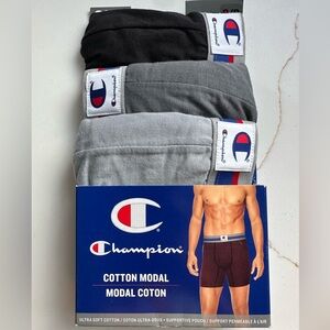 Champion mens Cotton Stretch Boxer Brief sz Medium
